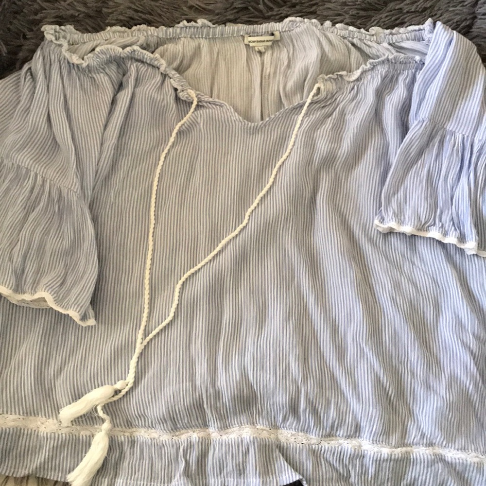 Size Large American eagle crop top!